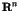 $\mbox{\bf R}^n$