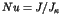 $Nu =
J/J_{\kappa}$