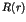 $R(r)$