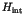 $H_{{\rm int}}$